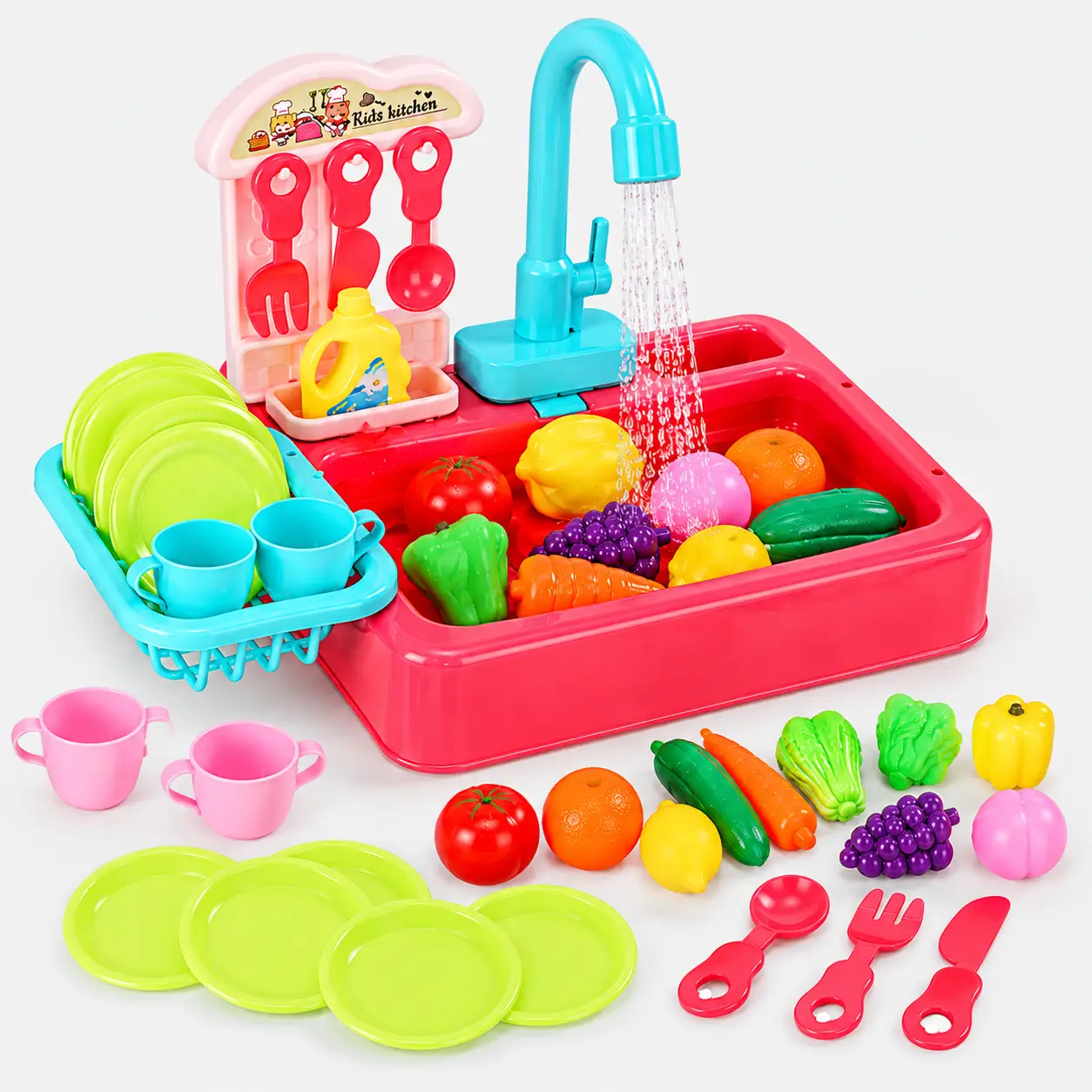 Toy Kitchen Sink Set